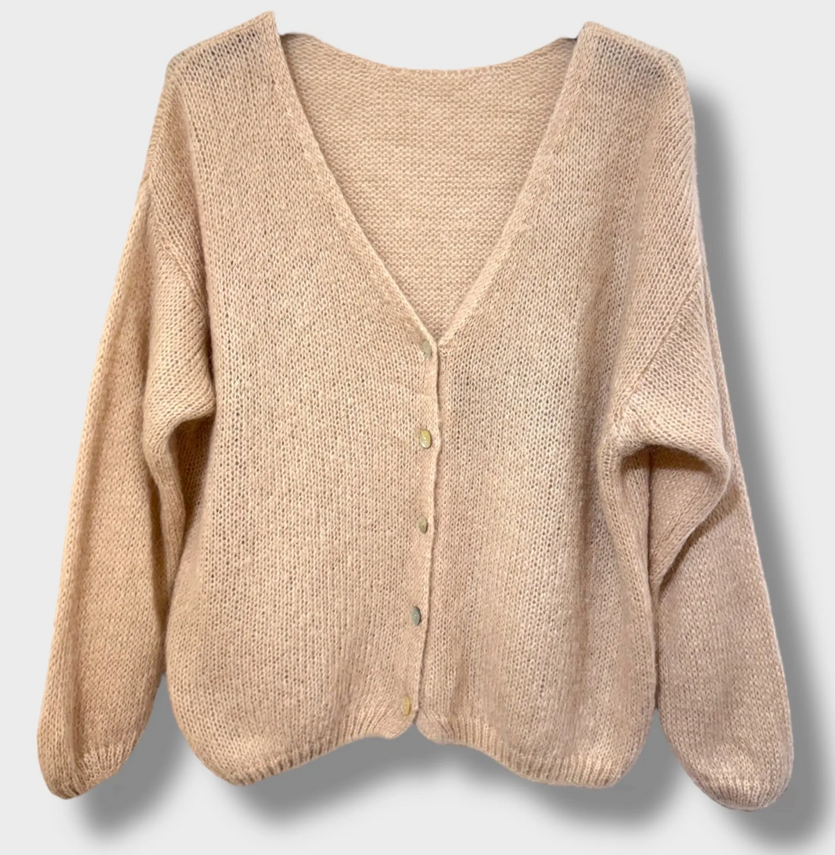 Gilet mohair – Taille unique 36 au 46 (3 couleurs)