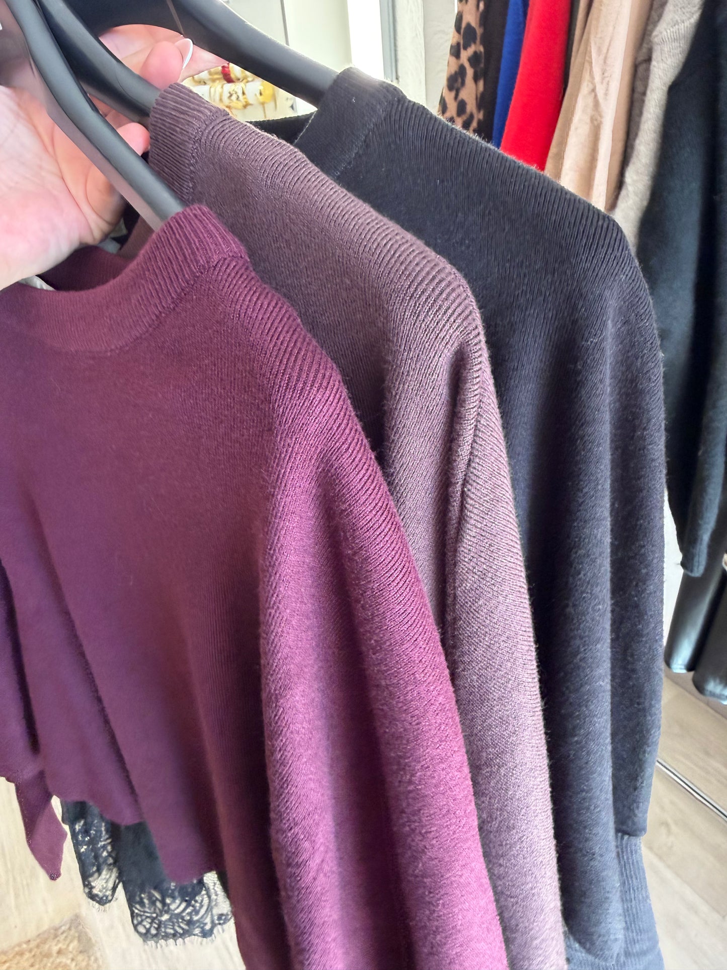 Pull 2 pièces - Taille unique 36 au 46 (4 couleurs)