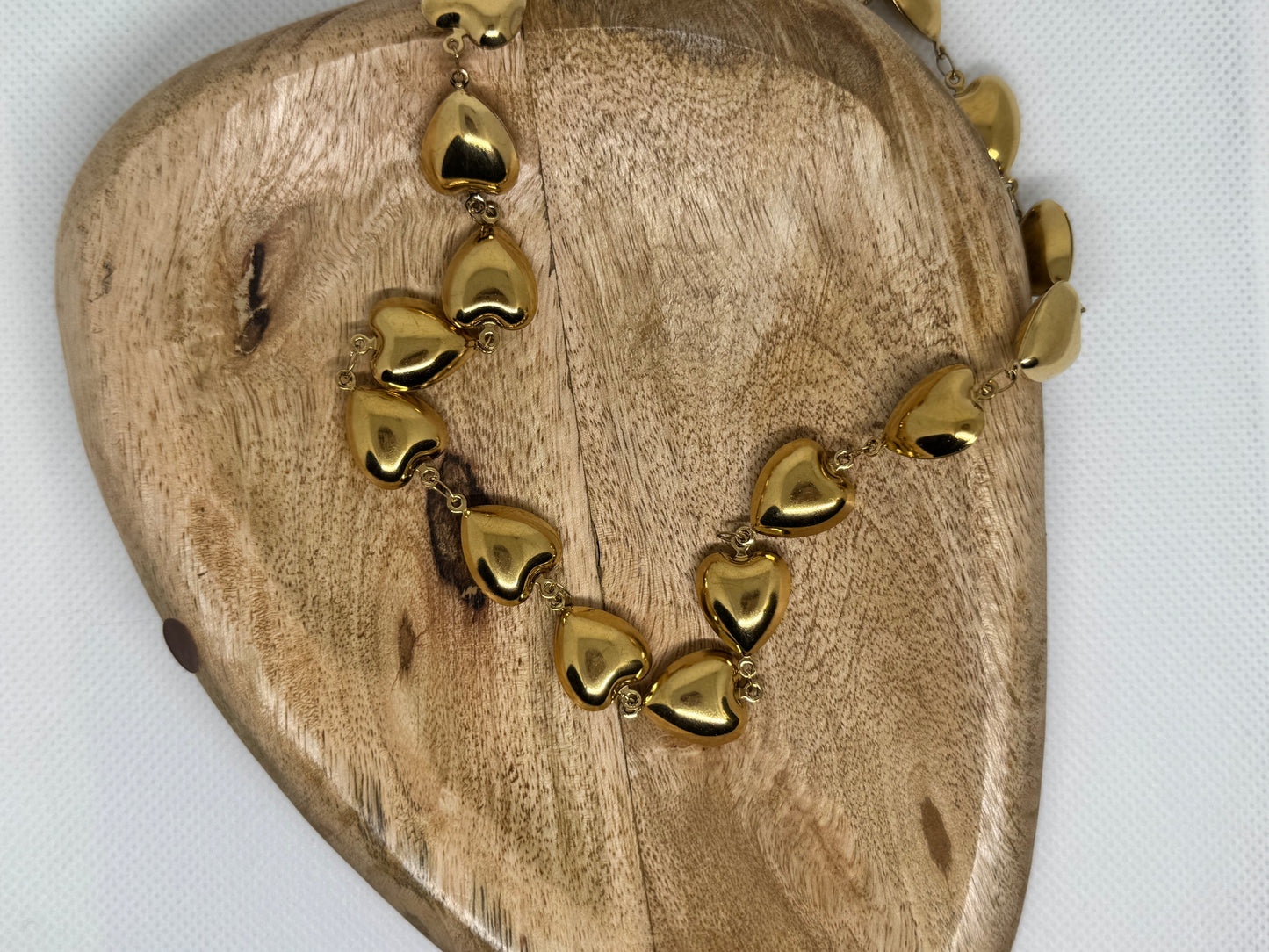 Collier coeur – 47 cm