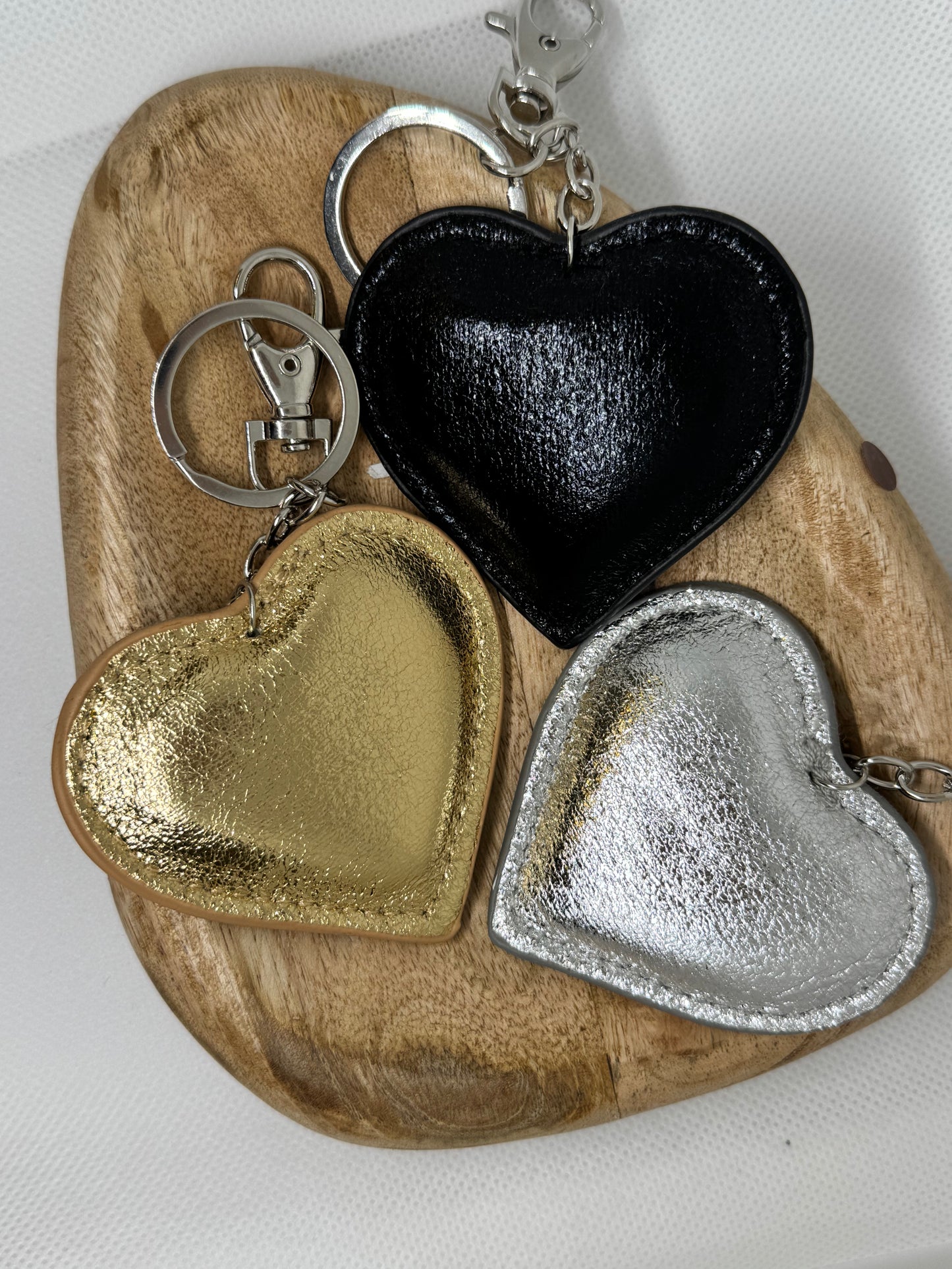 Porte-clés cœur (3 couleurs)