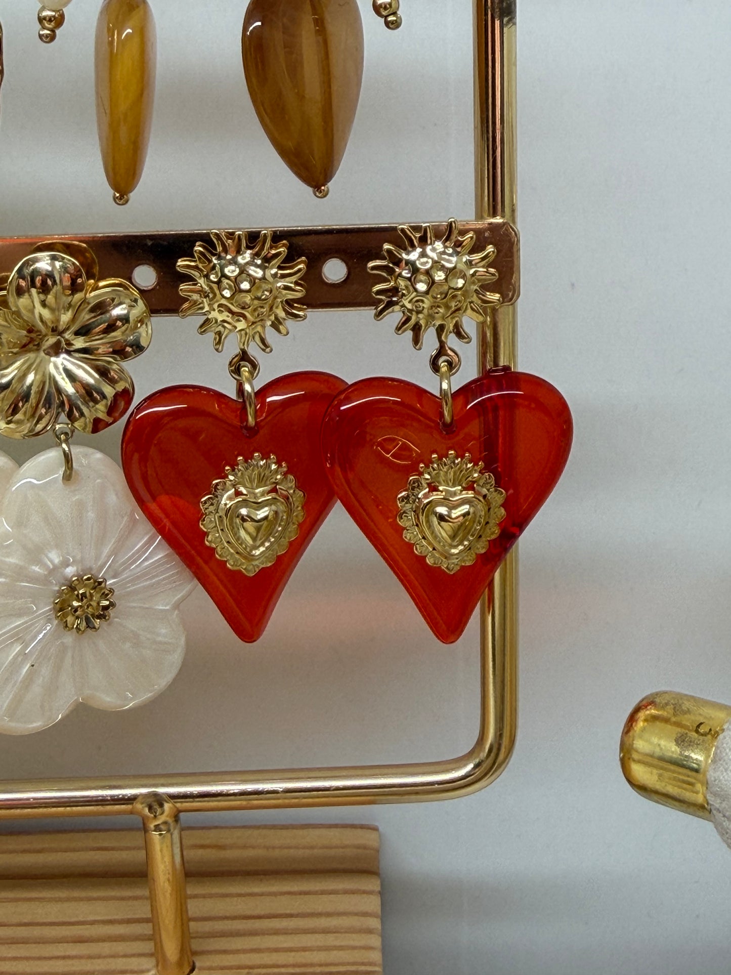Boucle d'oreille pendantes (2 couleurs)