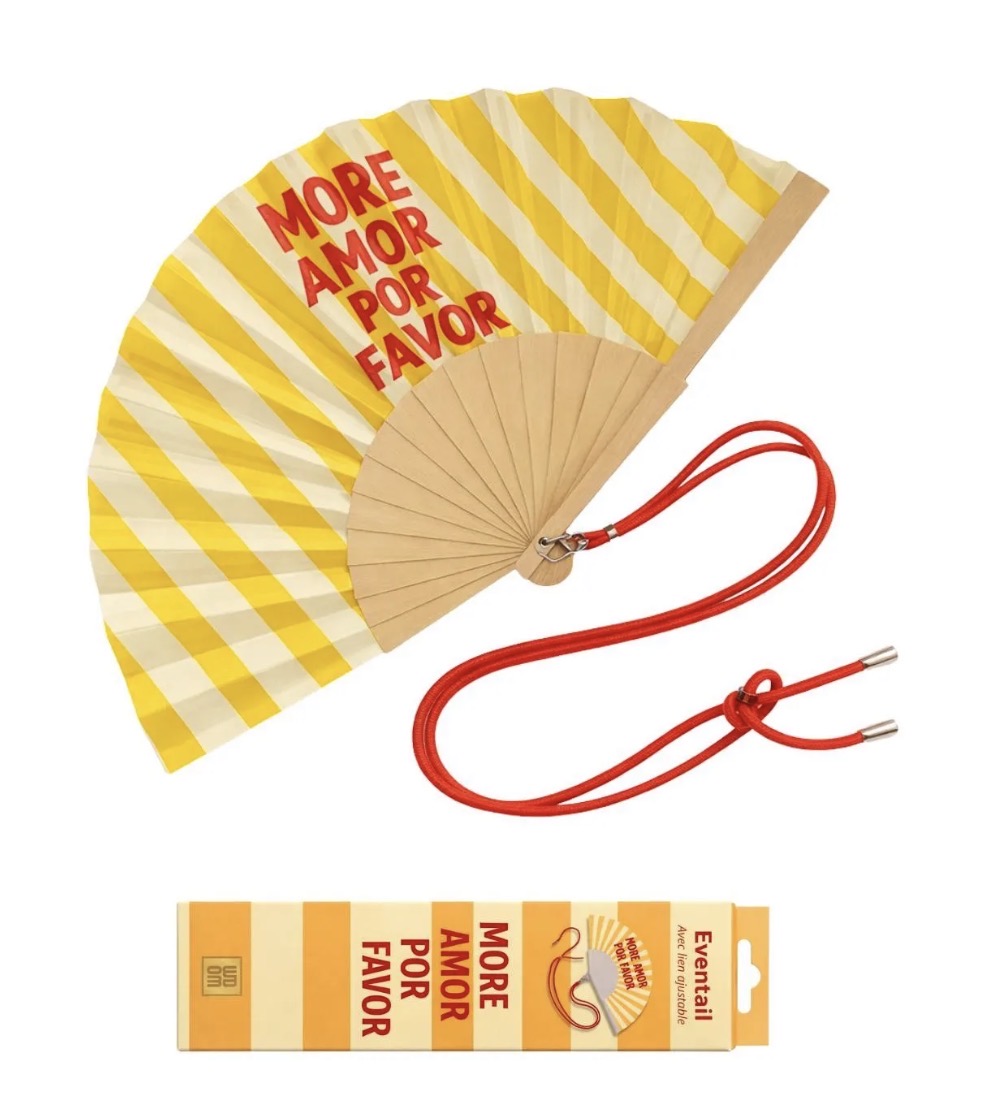 Précommande - Eventail "More amor por favor"
