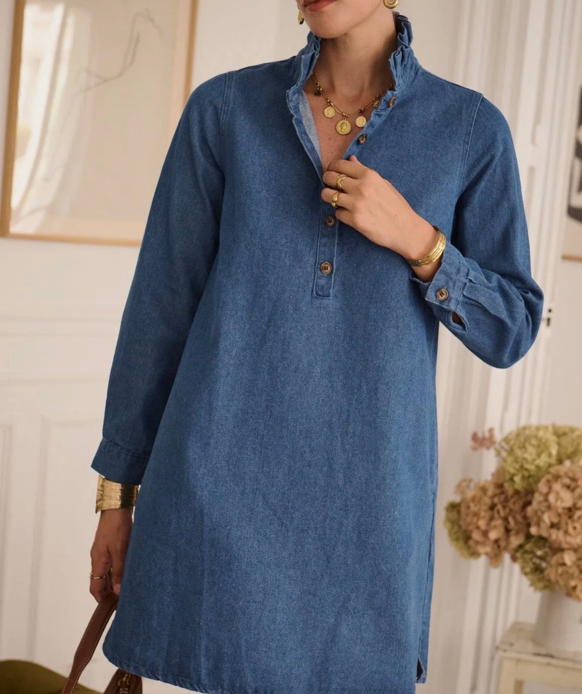 Robe en Denim - Du S au XXL