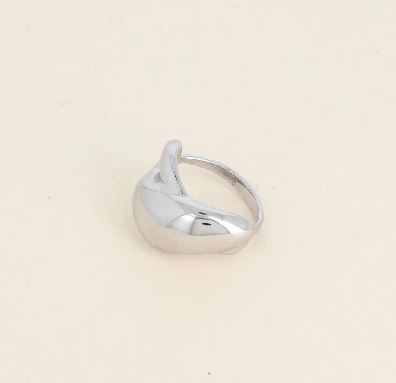 Bague formes bombées (2 couleurs)