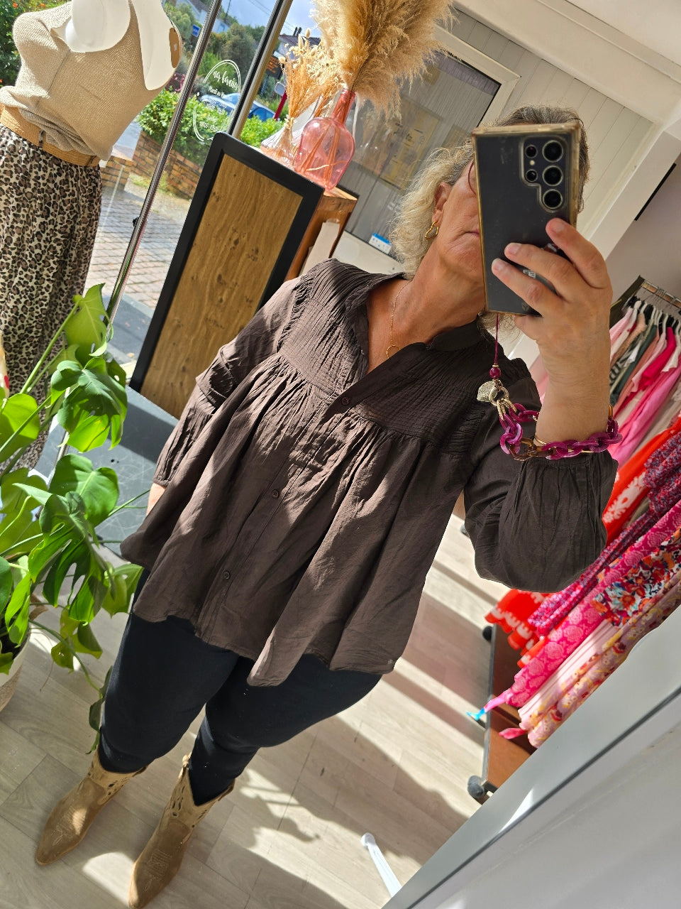 Blouse fluide