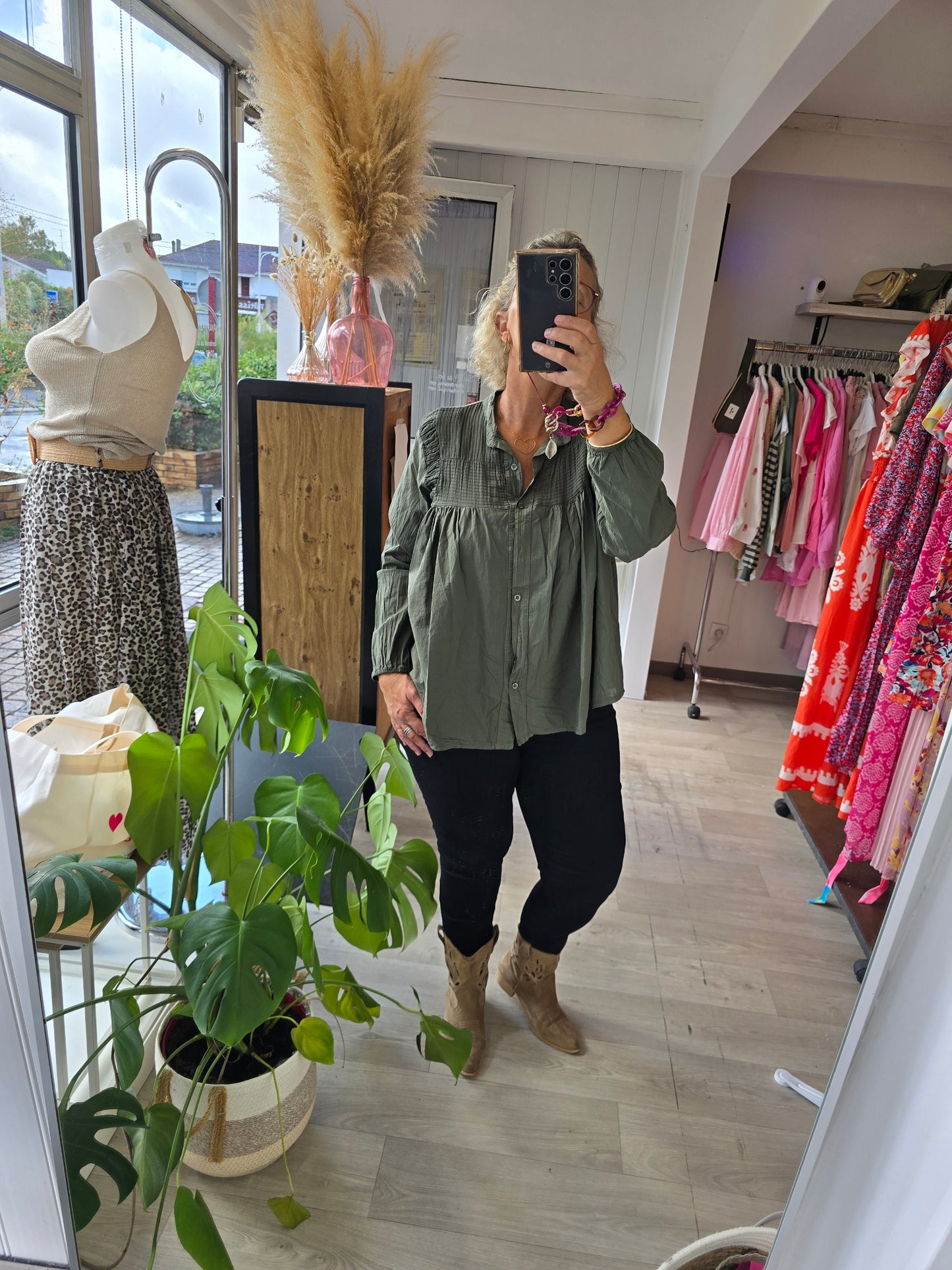 Blouse fluide