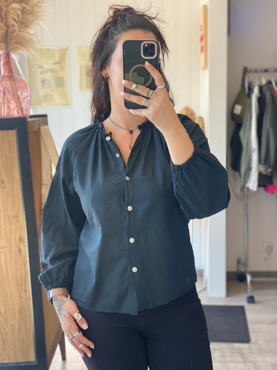 Blouse en coton (2 couleurs) - C MON DRESSING