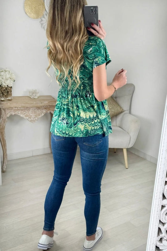 Haut vert magique - Taille unique 36 - 52 - C MON DRESSING