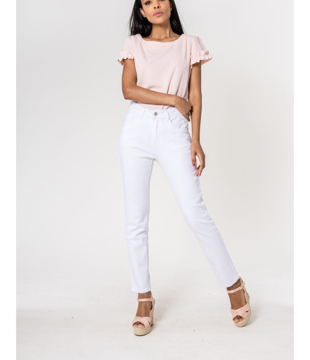 Jean mom stretch