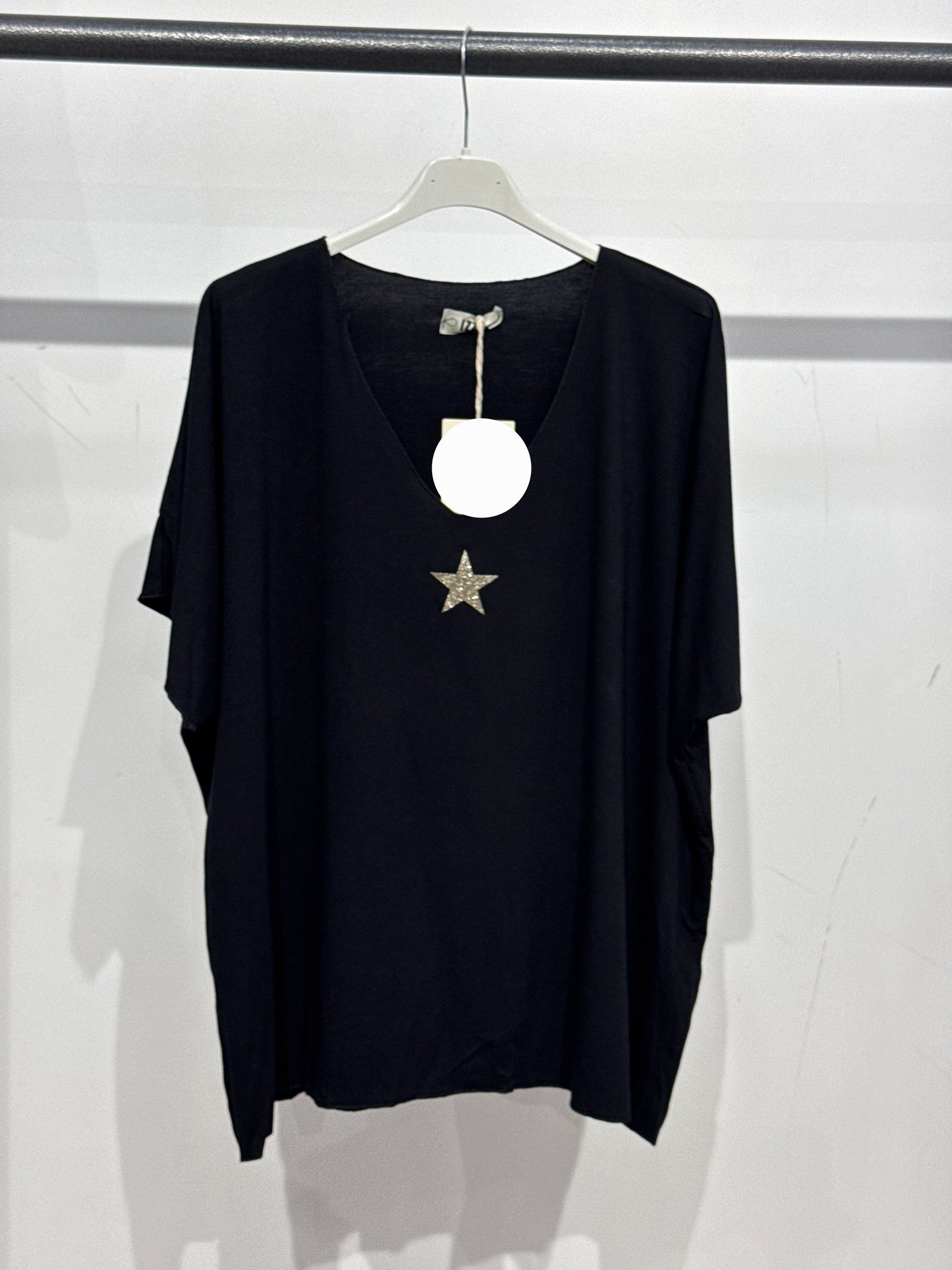 Tee-shirt VISCOSE ⭐️ PAILLETTE