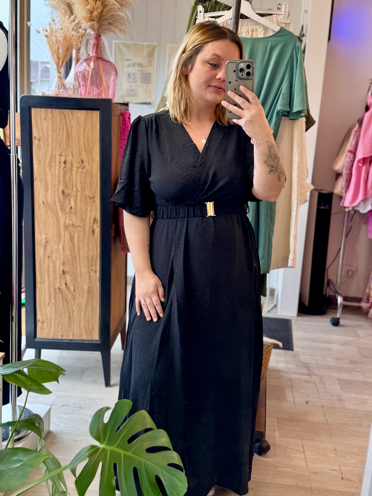 Robe longue portefeuille