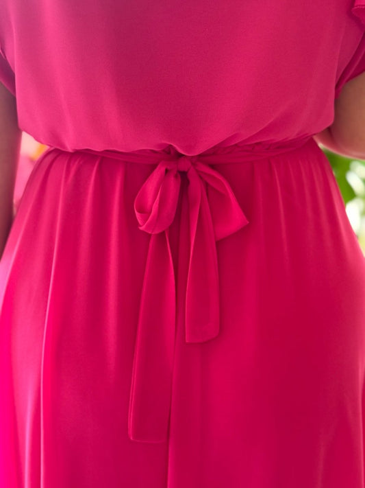Robe fuchsia - Taille unique 36 - 44 - C MON DRESSING