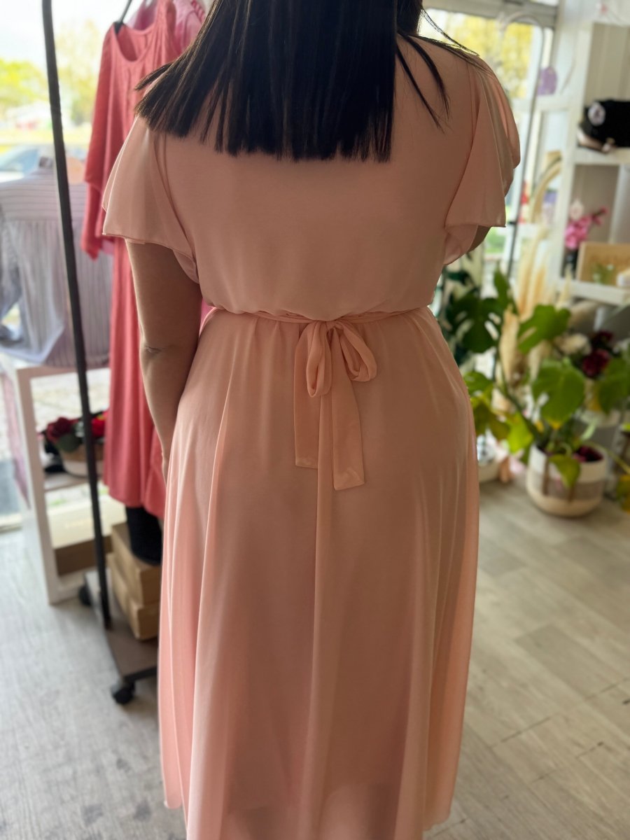 Robe rose pale - Taille unique 36 - 44 - C MON DRESSING