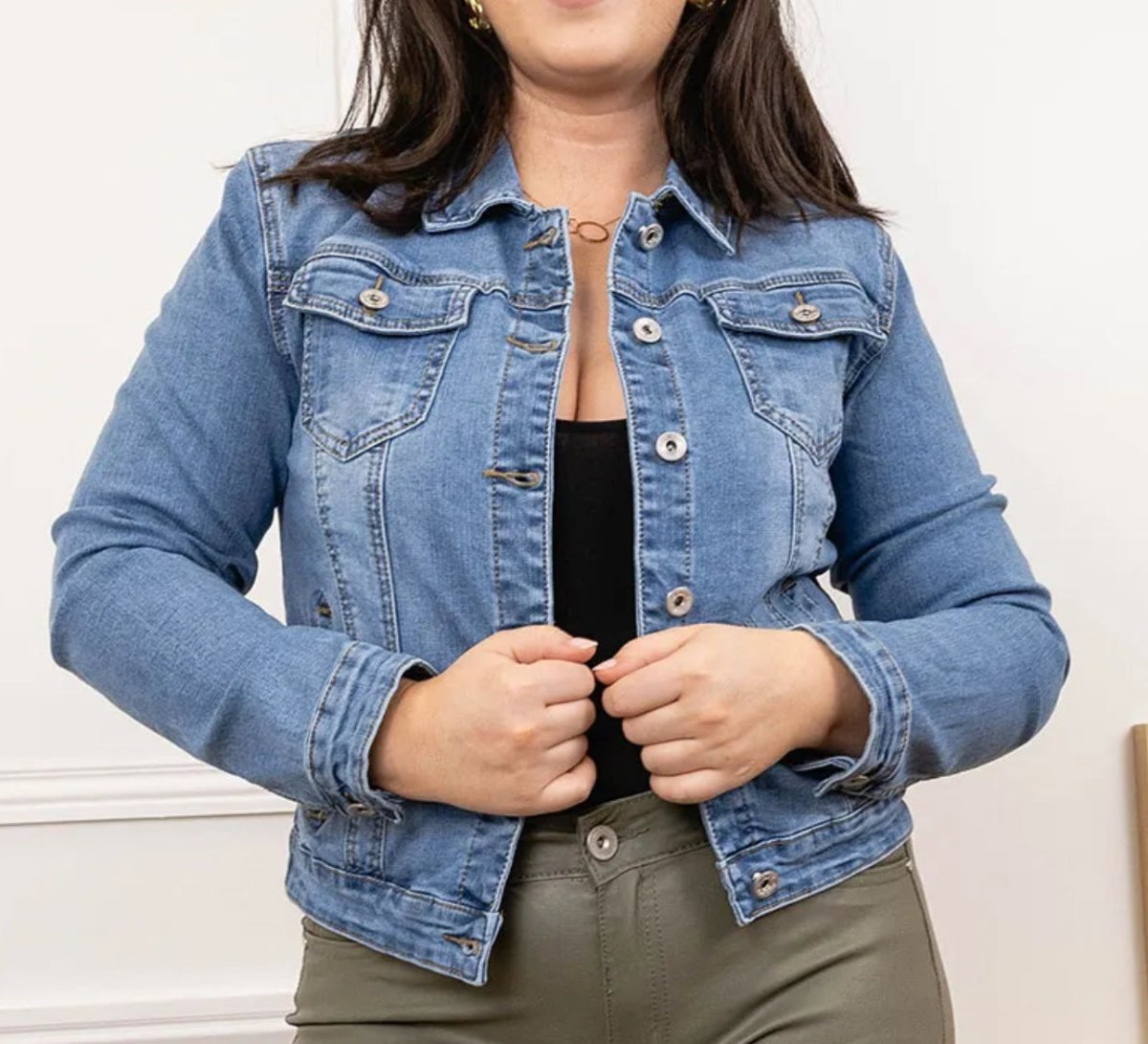 Veste en Jean Bleu - C MON DRESSING