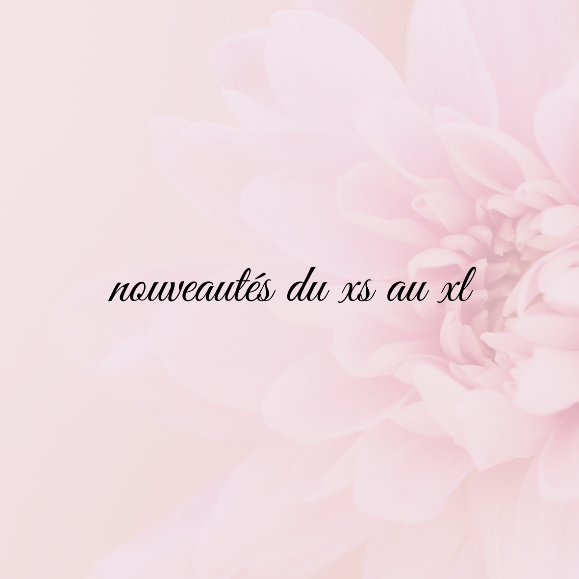 Nouveautés du XS à XL - C MON DRESSING