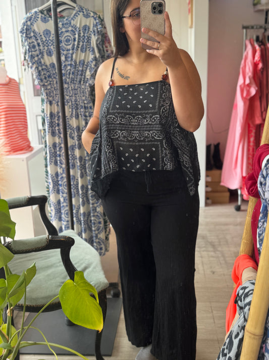 Ensemble top et pantalon – Taille unique 36-44 (3 couleurs)