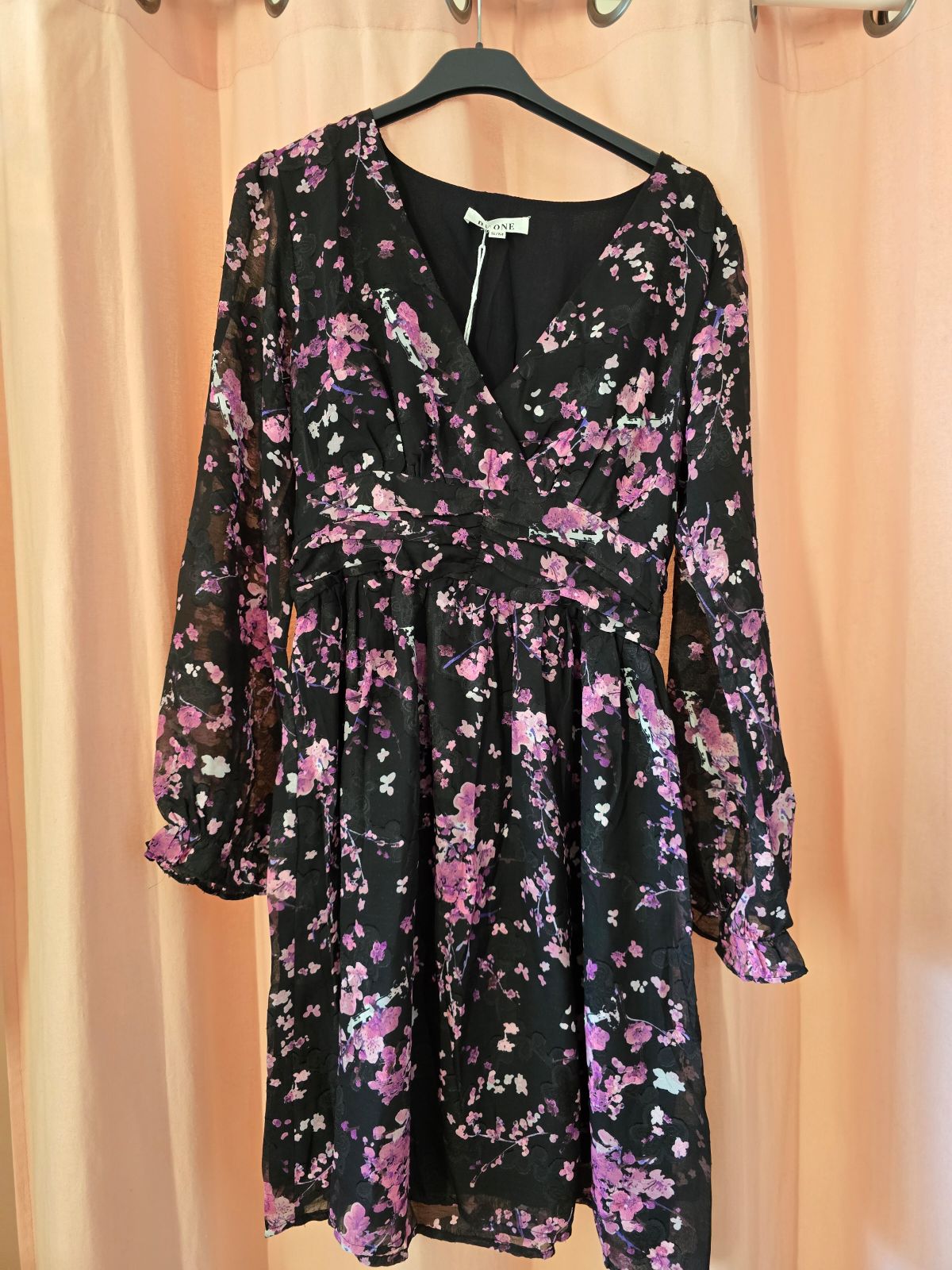 Robe courte fleuri