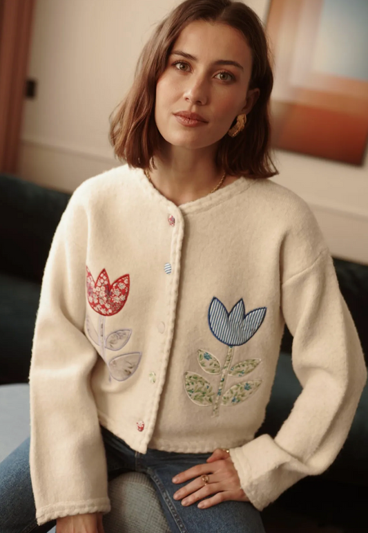 Gilet tulipe - Taille unique 34 au 42