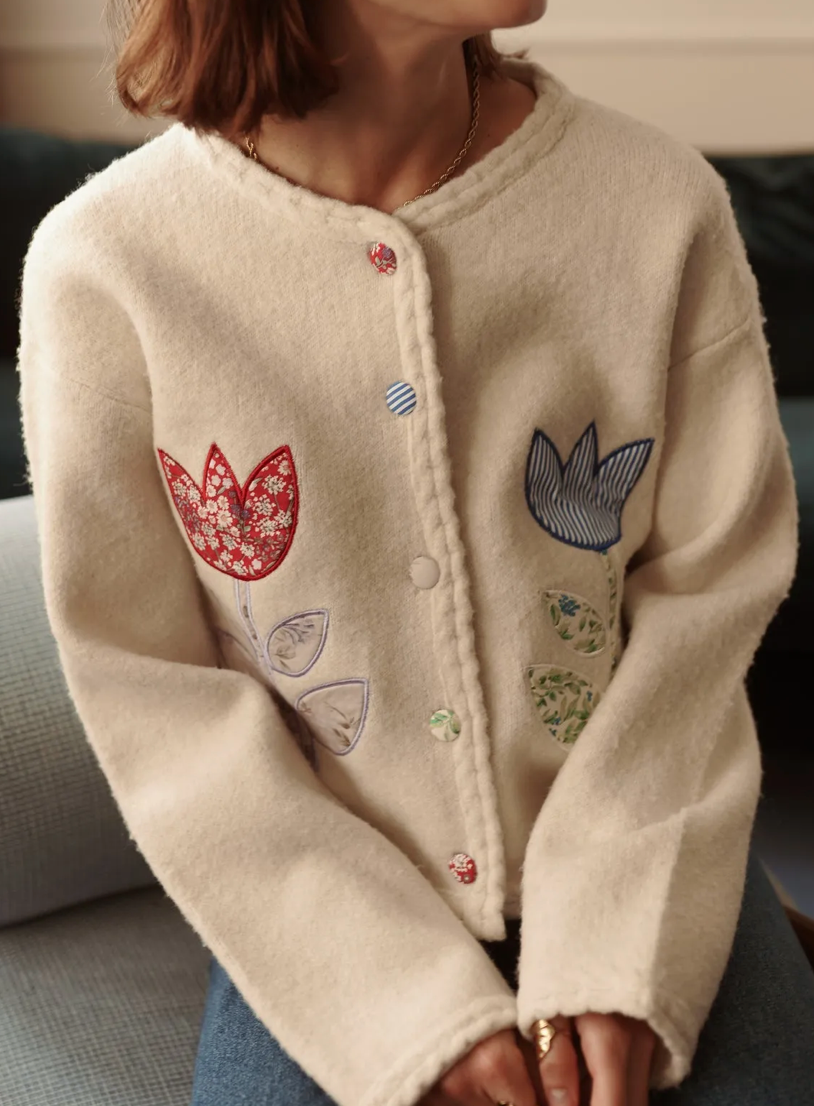 Gilet tulipe - Taille unique 34 au 42
