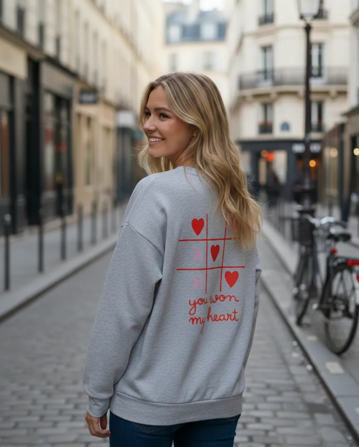 Sweat oversize - Taille unique 36 au 46 (2 couleurs)