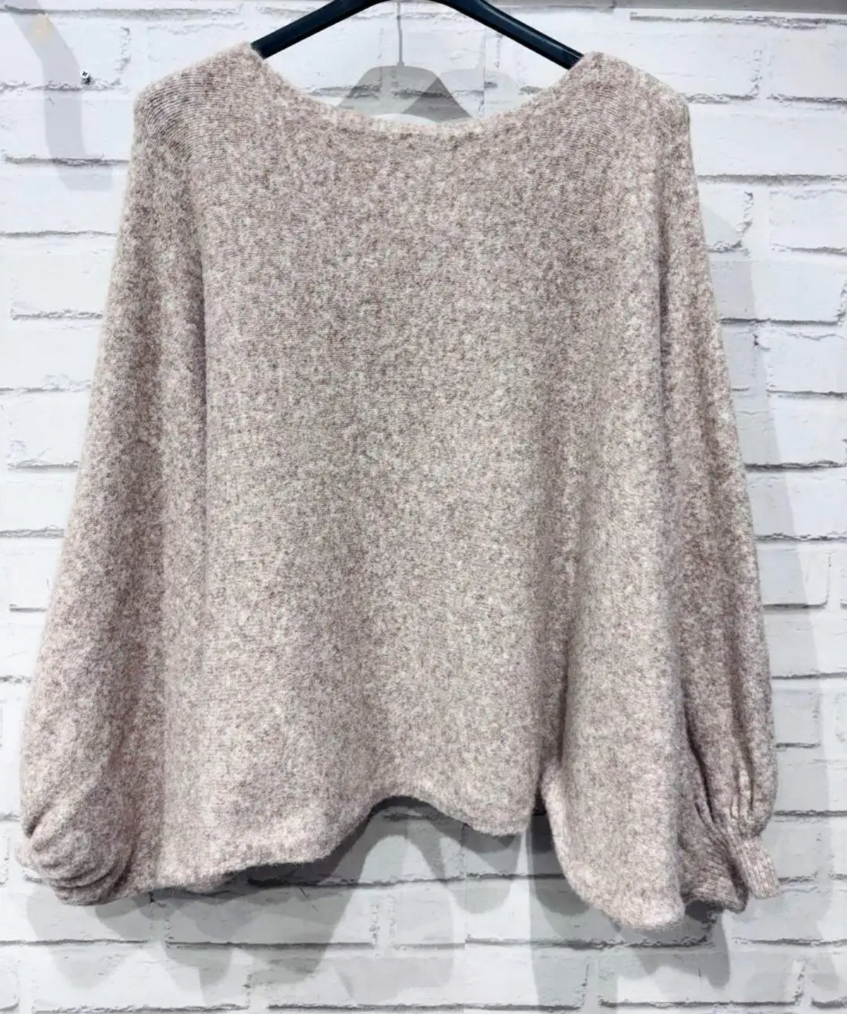 Pull oversize manches chauve-souris - Taille unique 36 au 52 (5 couleurs)