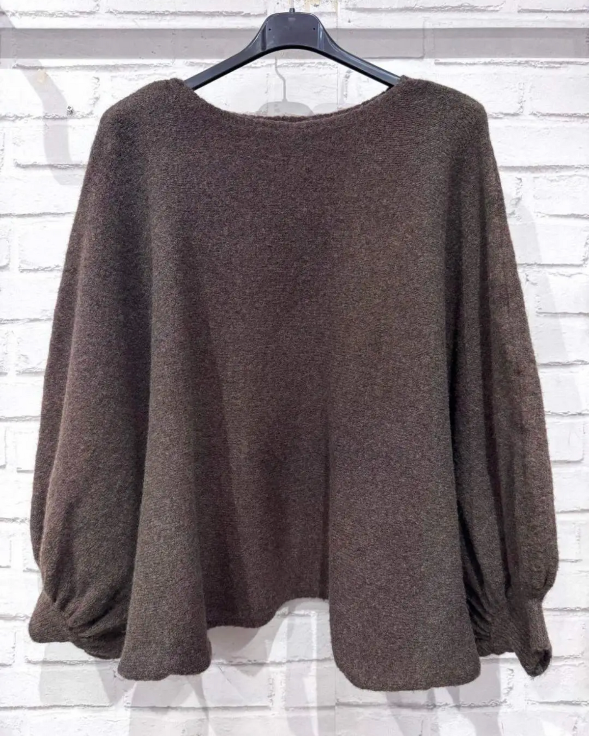 Pull oversize manches chauve-souris - Taille unique 36 au 52 (5 couleurs)