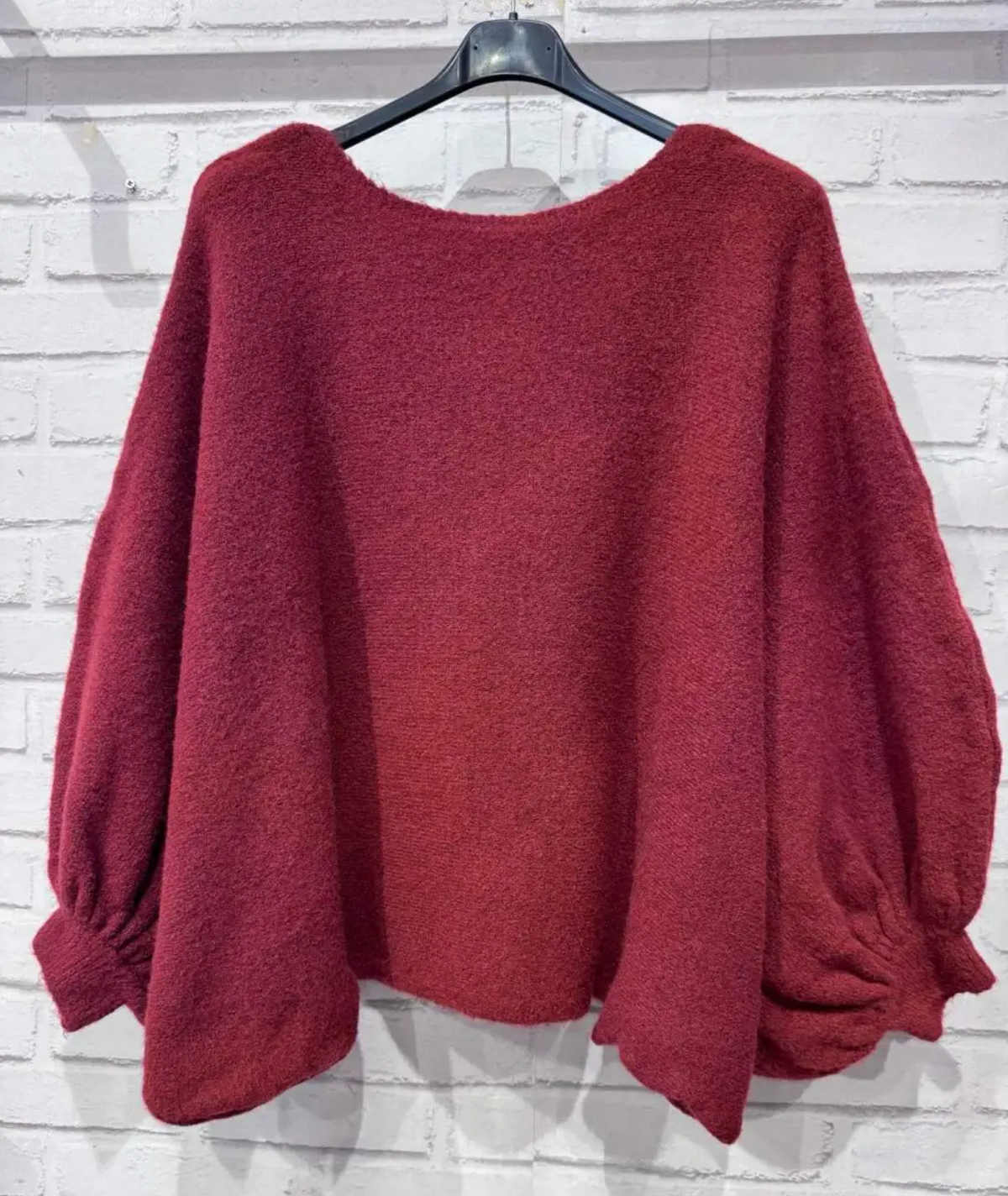 Pull oversize manches chauve-souris - Taille unique 36 au 52 (5 couleurs)