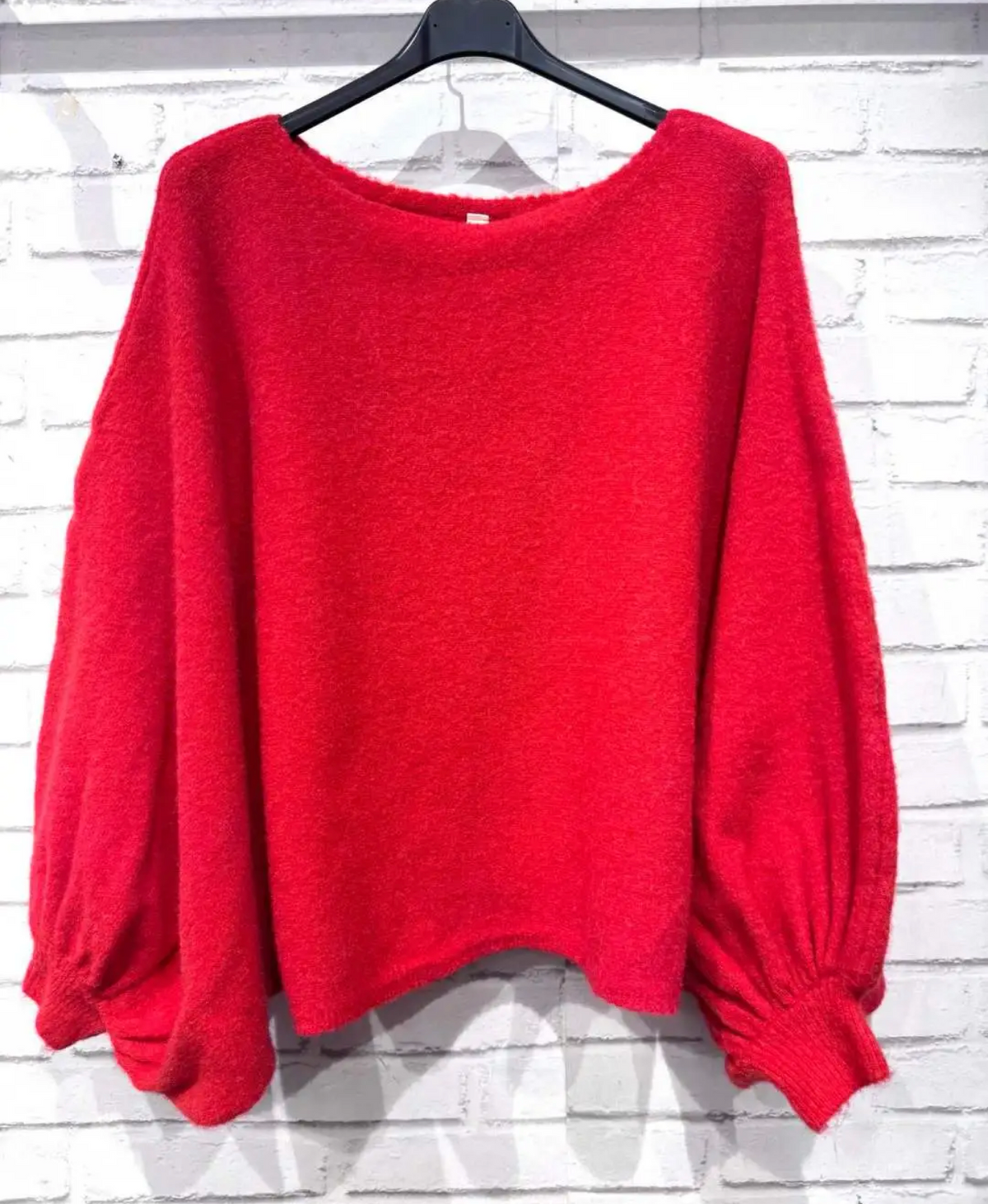 Pull oversize manches chauve-souris - Taille unique 36 au 52 (5 couleurs)