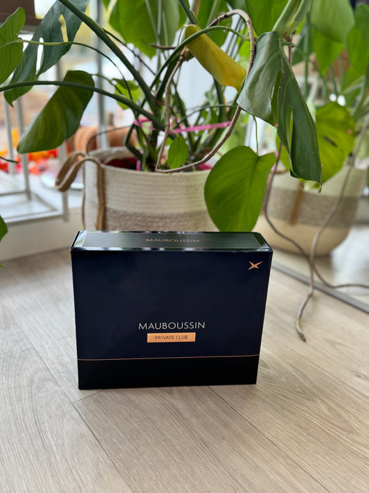Coffret Mauboussin Femme avec parfum, gel douche, vaporisateur et sac