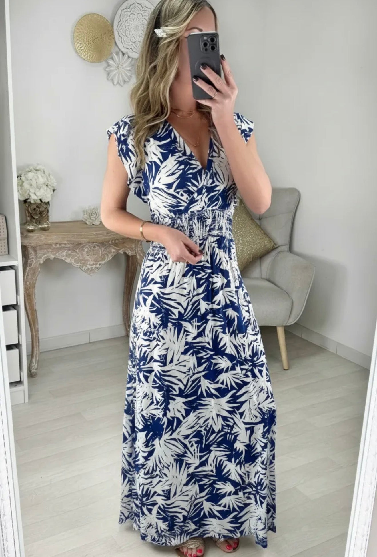 Robe longue magique - Taille unique 36-52 (2 couleurs)