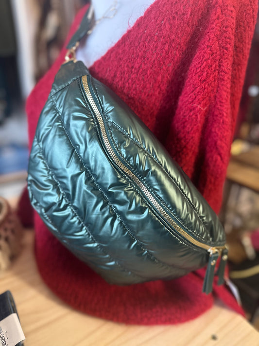 Sacoche banane effet doudoune