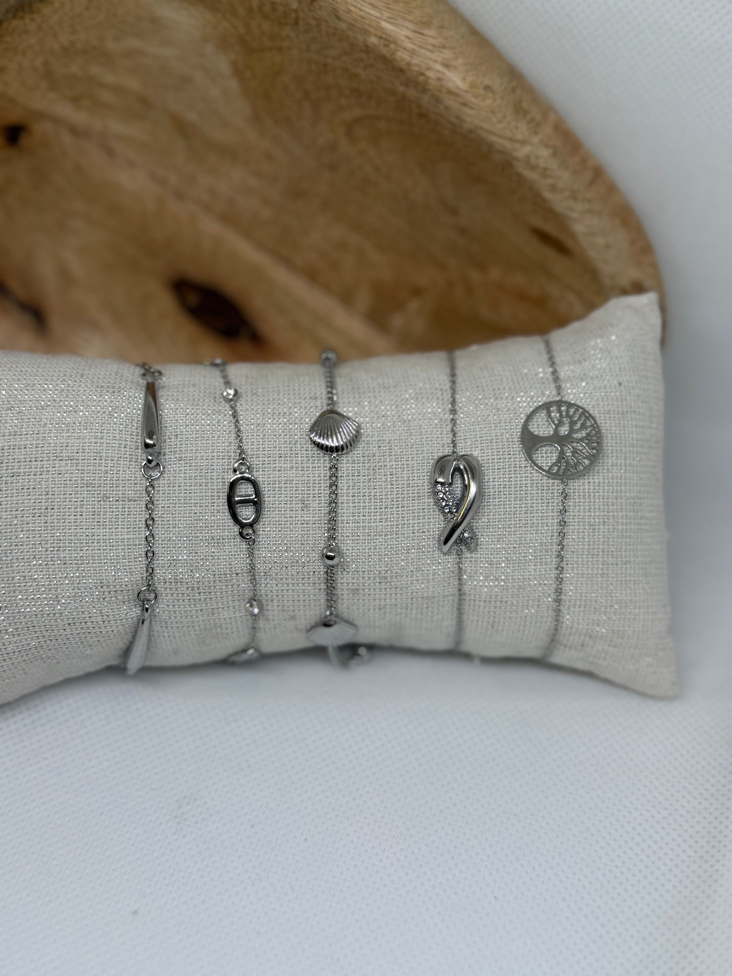Bracelet argenté