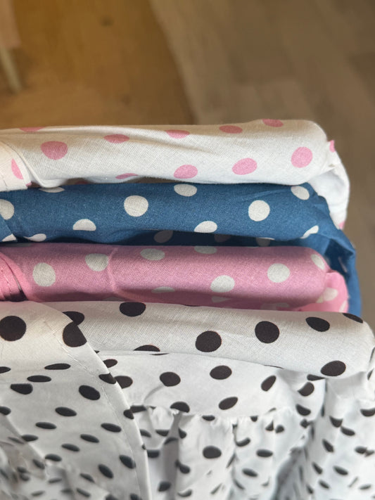 Chemise à pois – Taille Unique 36 au 46 (4 couleurs)