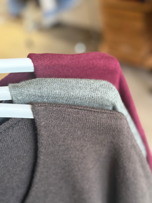 Pull fin Bordeaux “Ciao Amor” – Taille Unique 36 au 46