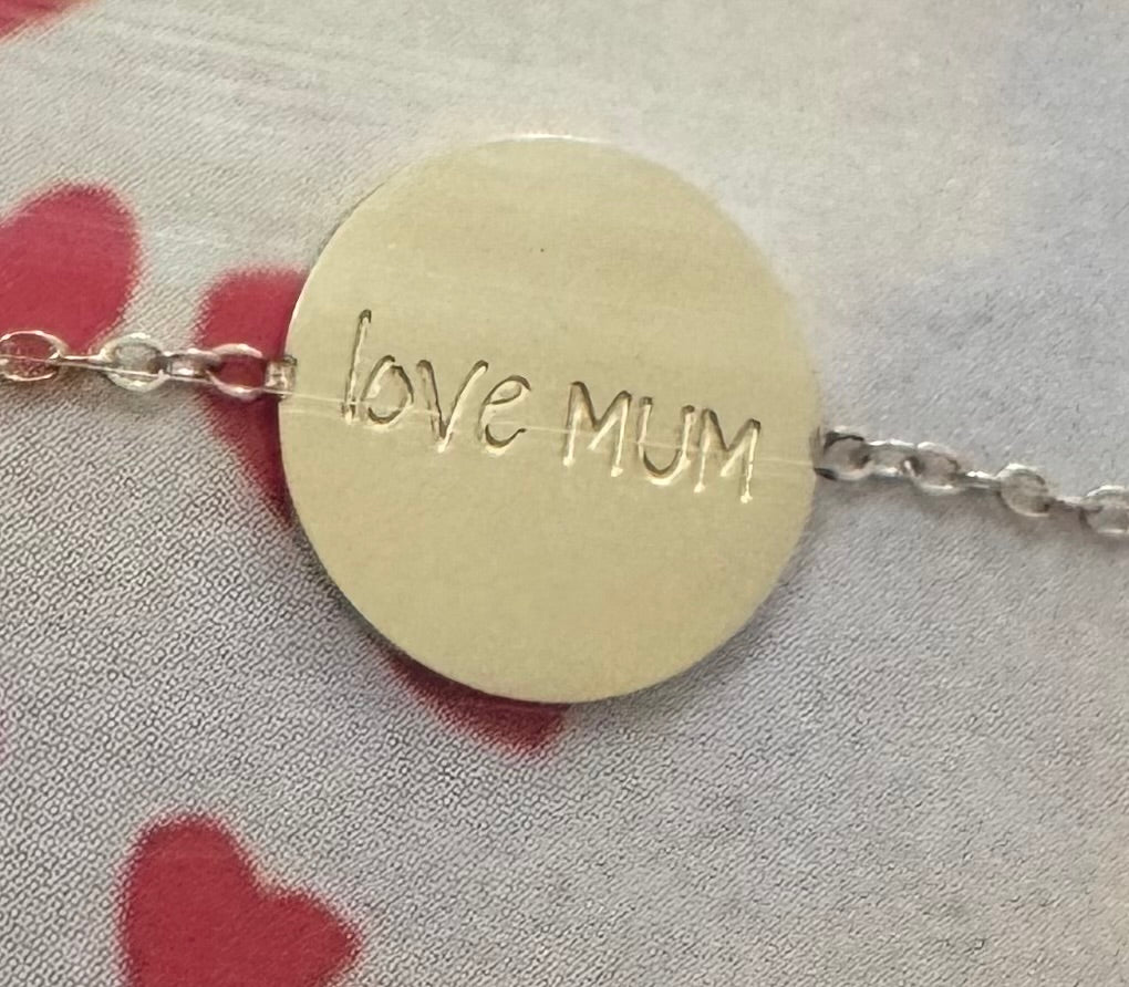 Bracelet "love mum"