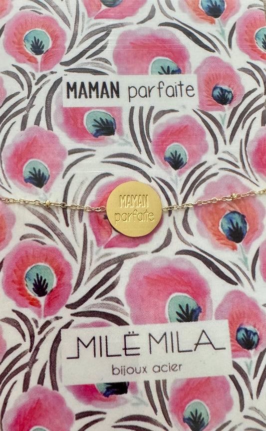 Bracelet "Maman parfaite"