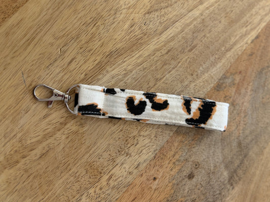 Porte clés fait avec amour léopard