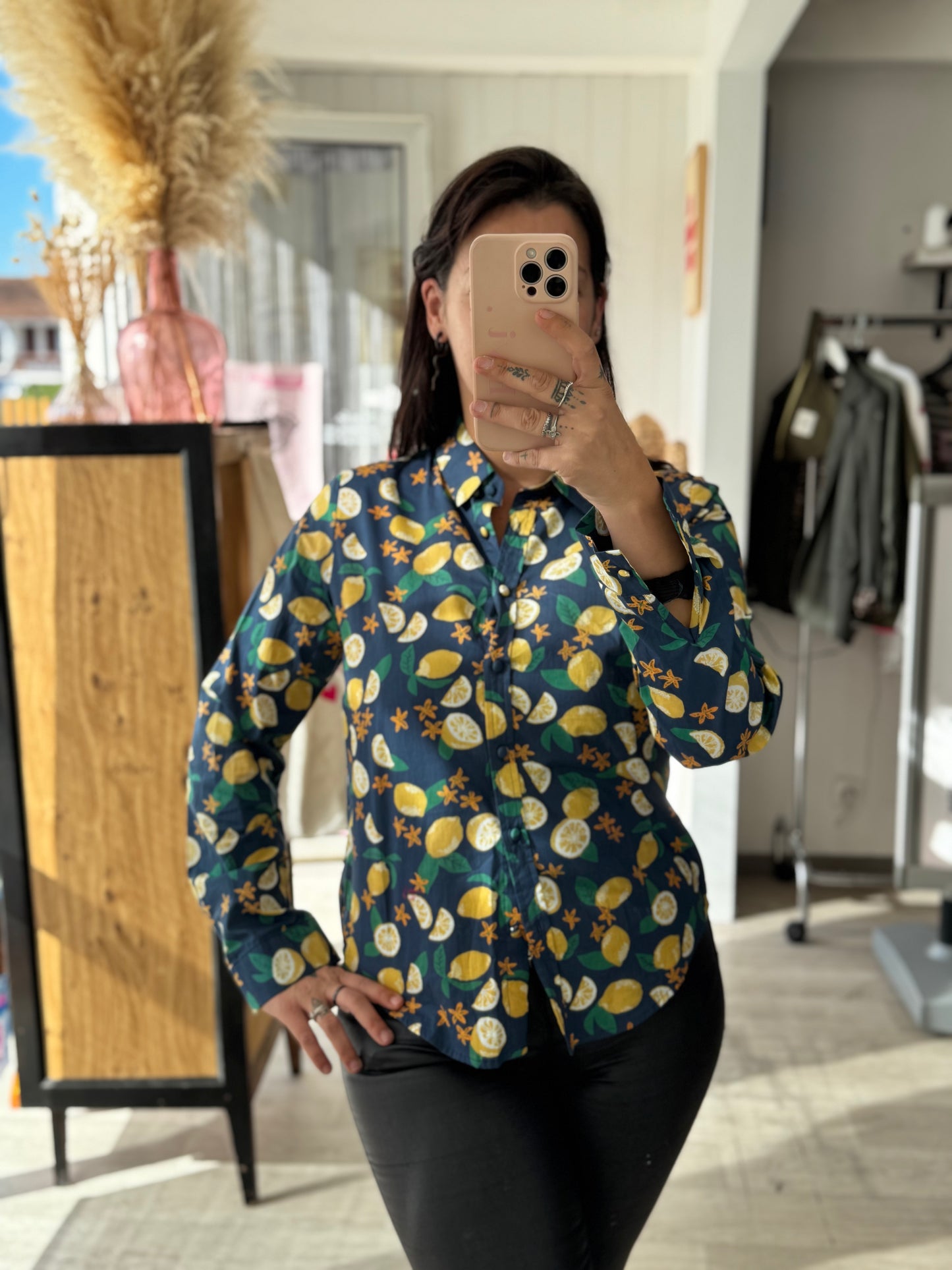 Chemise citron – Du S au L
