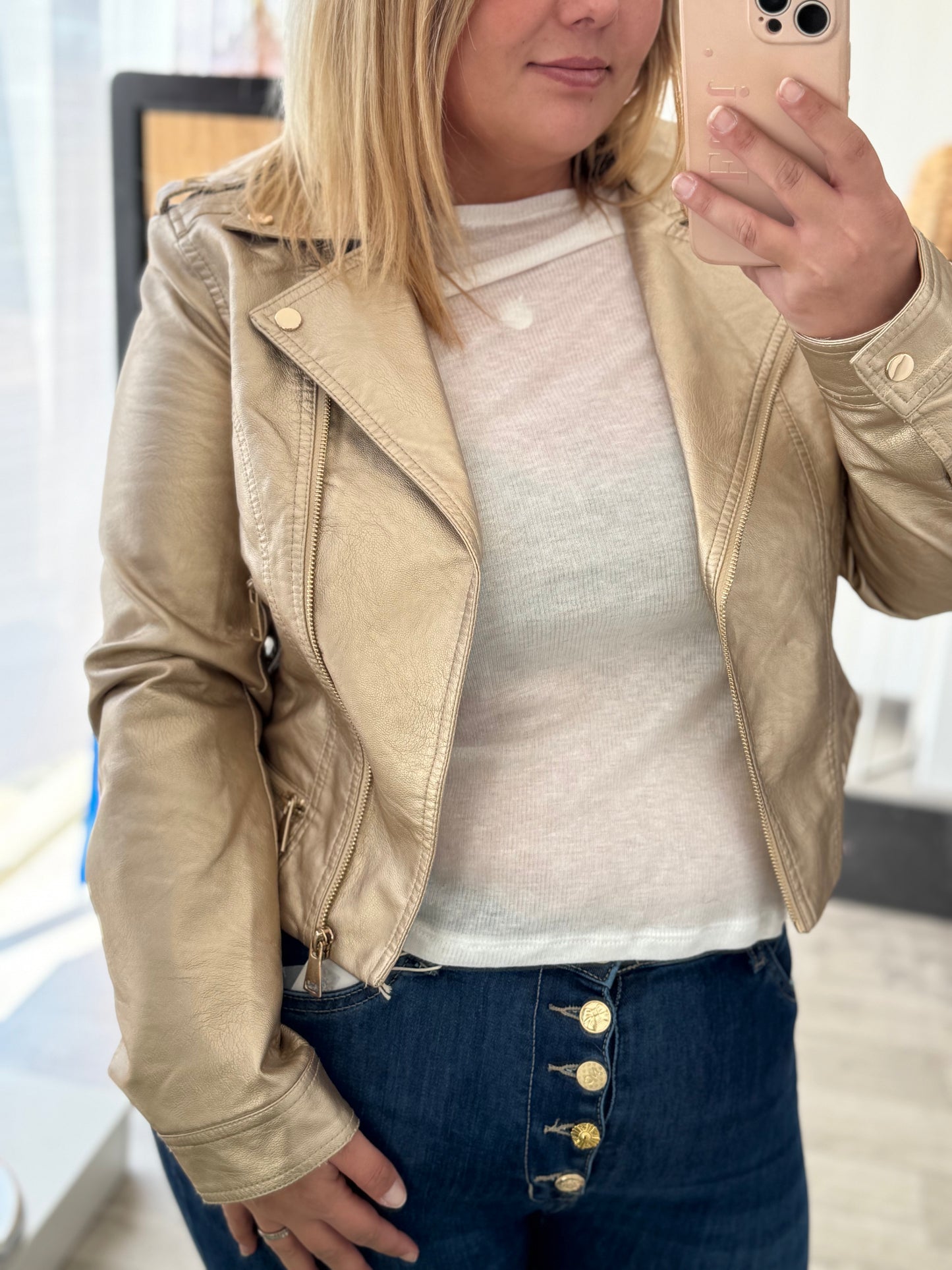 Perfecto doré – Du S au XL