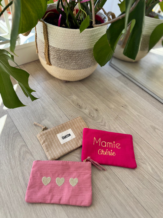 Petite pochette (3 modèles)