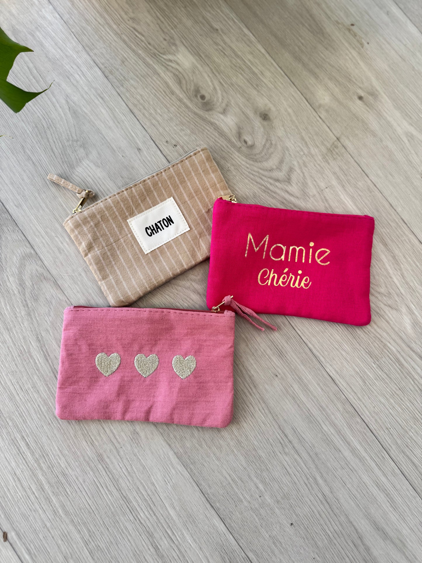 Petite pochette (3 modèles)