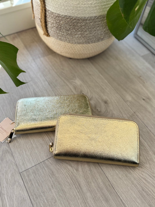 Portefeuille doré