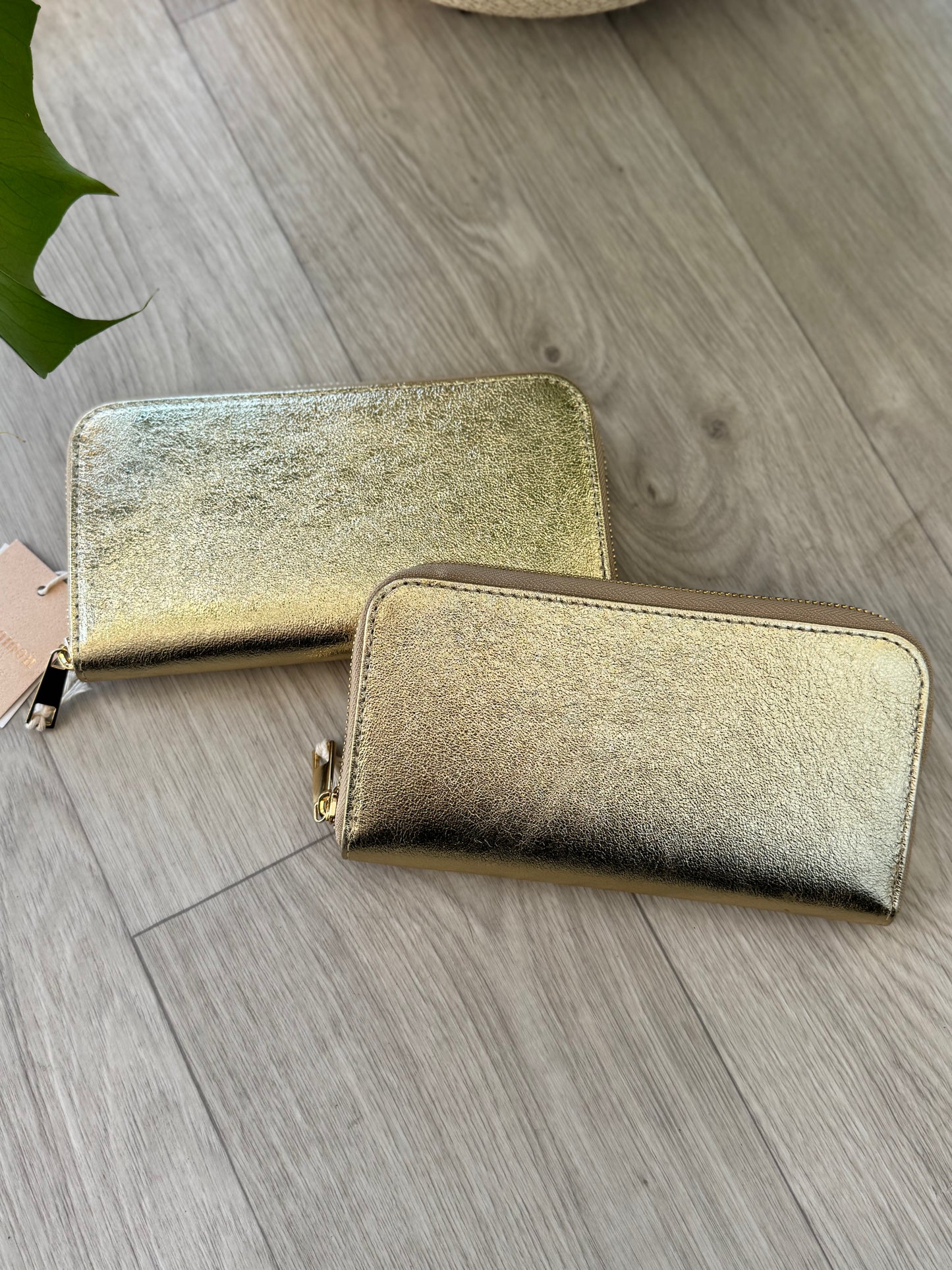 Portefeuille doré
