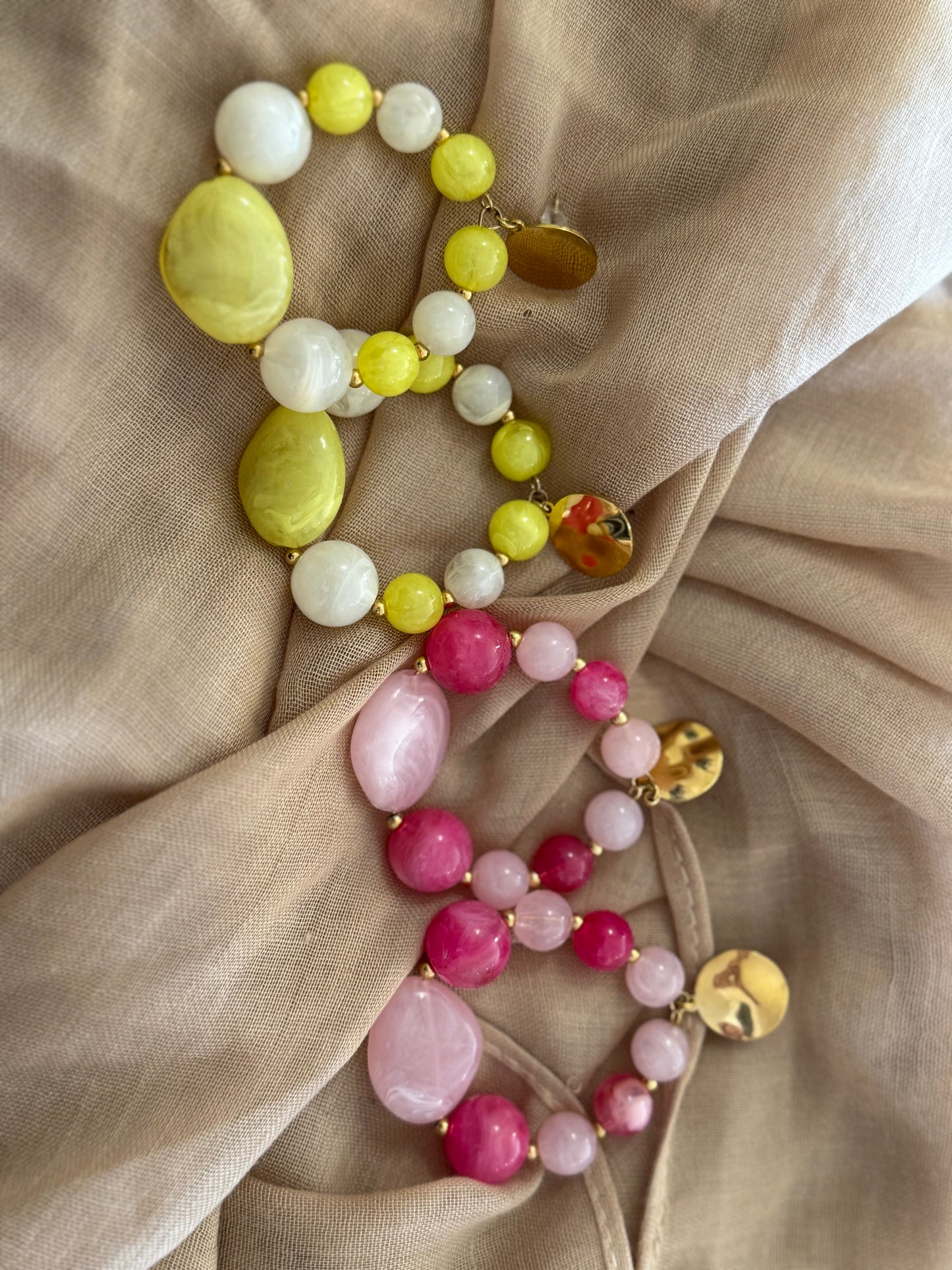 Boucles d’oreilles dorées en acier inoxydable (2 couleurs)