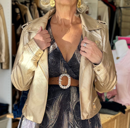 Perfecto doré – Du S au XL