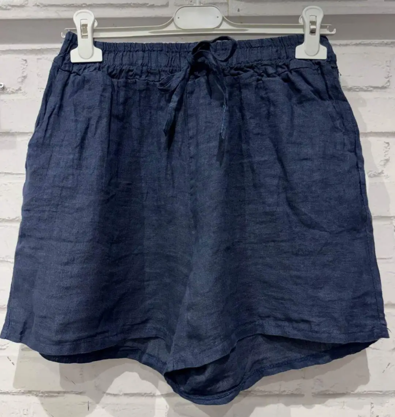 Short en lin – Taille unique 36 au 44 (5 couleurs)