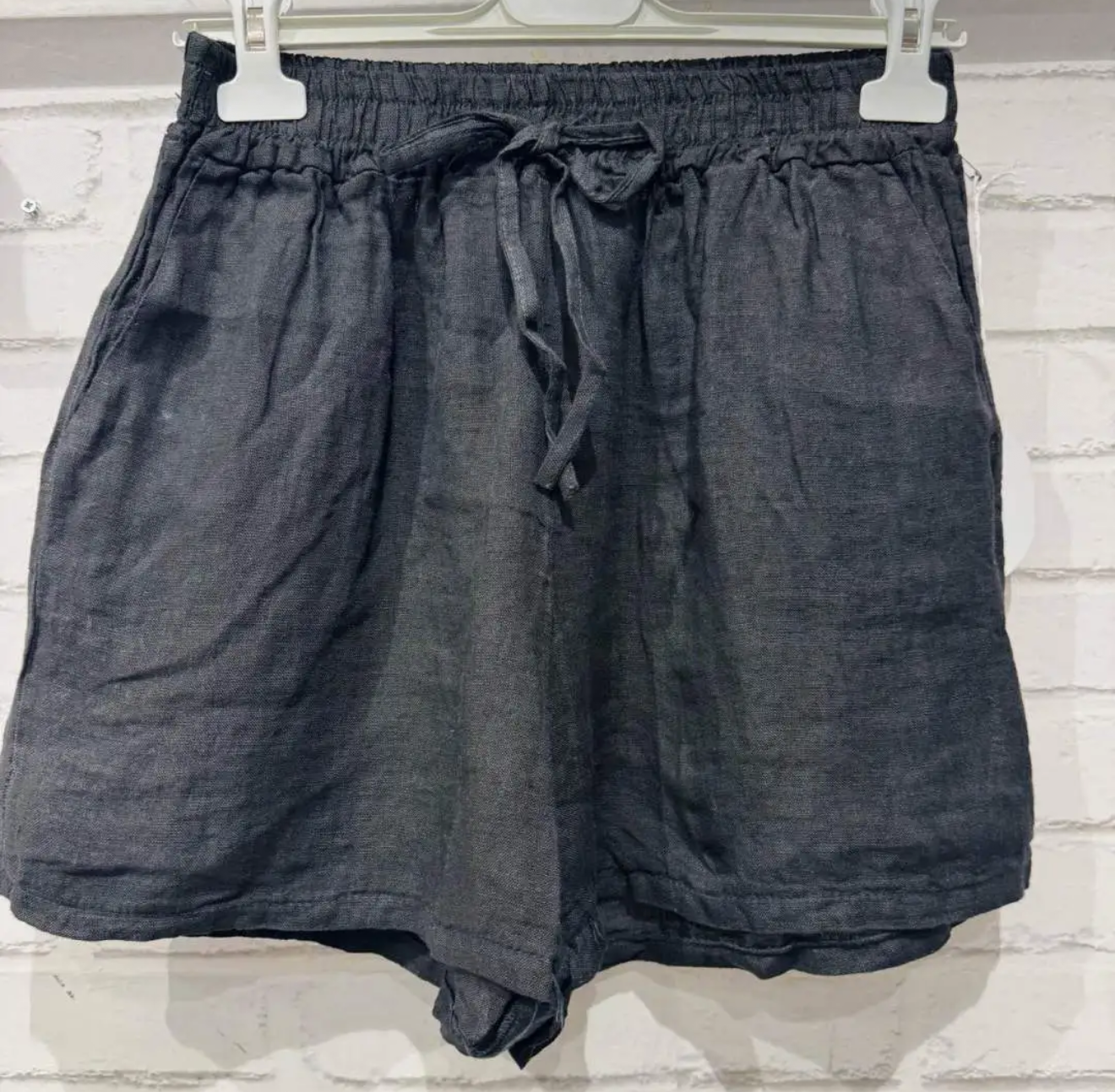 Short en lin – Taille unique 36 au 44 (5 couleurs)