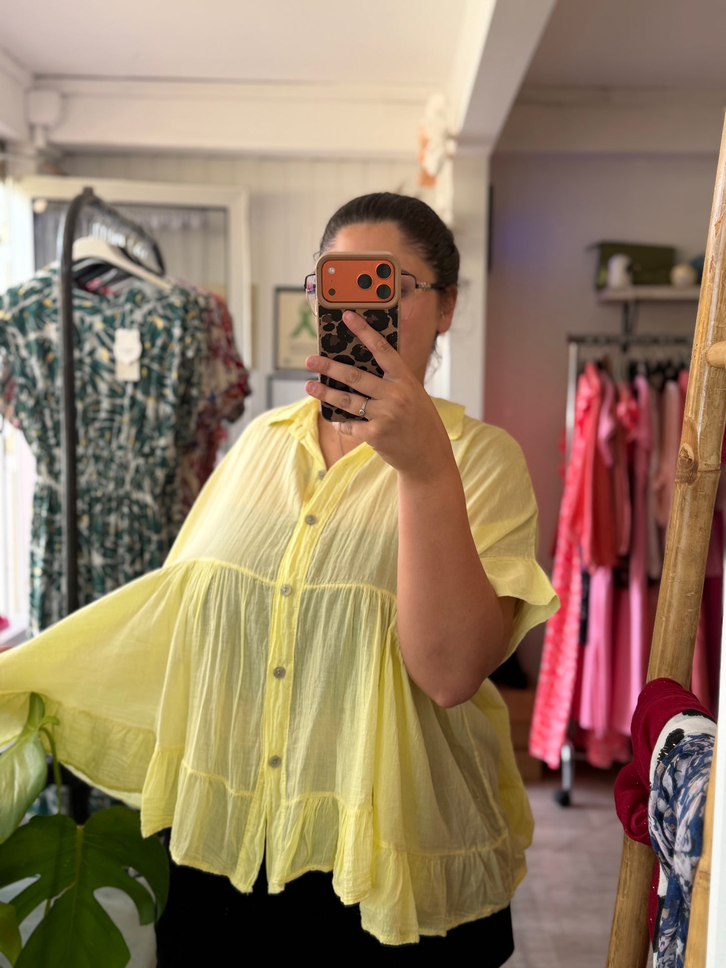 Chemise ample - Taille unique 36-50 (11 couleurs)