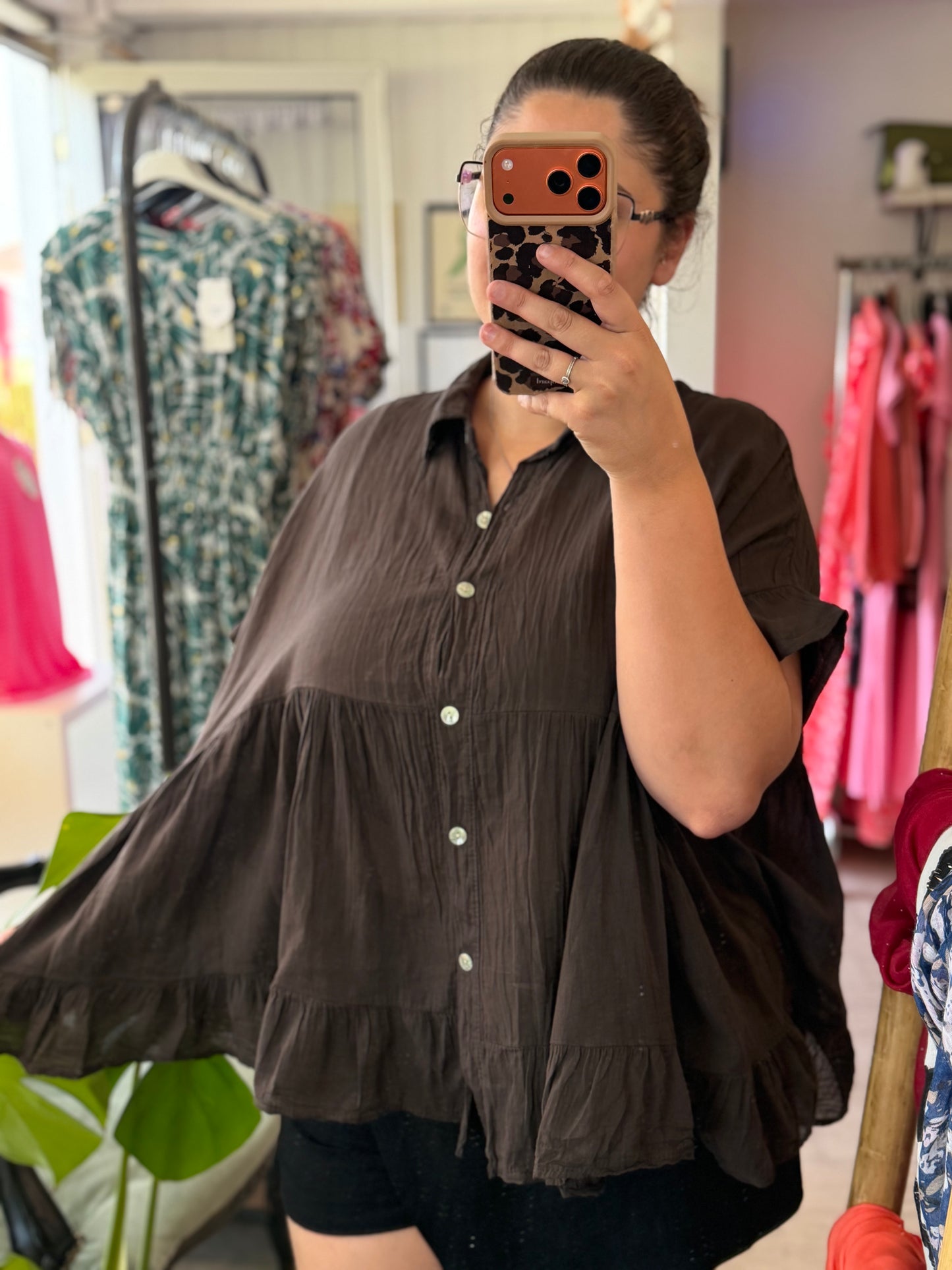 Chemise ample - Taille unique 36-50 (11 couleurs)