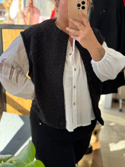 Gilet sans manches – Taille unique 34/46 (5 couleurs)